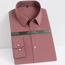 Camisa De Vestir Francesa Para Hombre, Camisas De Bambú