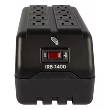 Regulador De Voltaje 1400 Va Color Negro