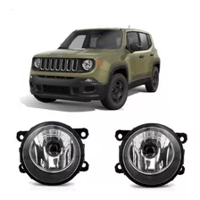 Par Milha Neblina Farol Jeep Renegade 2016 Até 2019