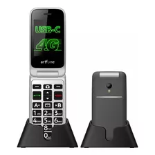 Artfone G3 4g Teléfono Celulare Para Personas Mayores Desbloqueado Con Botón Sos Botones Grandes Gran Volumen Conveniente Base Y Carga 