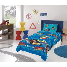 Jogo De Cama Lençol Infantil Menino Mickey 2 Peças Lepper