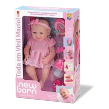 New Born- Reborn- Vamos Brincar- Vários Acessórios-divertoys