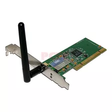 Placa Wifi Smc Ez Connect Inalámbrica Pci De 54 Mbps 2,4 Ghz