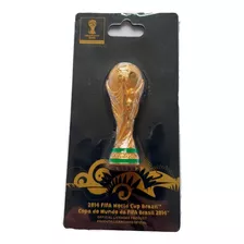 Trofeu Futebol Taça Copa Do Mundo Fifa Licencida 7cm Blister