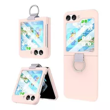 Funda Case Con Anillo Para Samsung Galaxy Z Flip 4 / 5