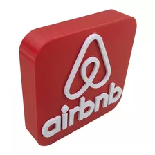 Kit Com 6 Ícones Airbnb Logo Turismo Agência 10x10x2cm