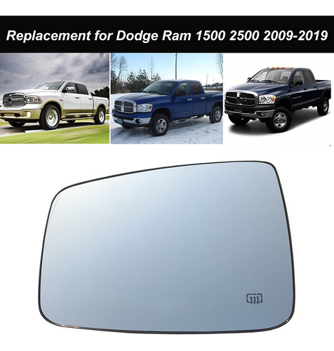 Espejo Retrovisor Ram 2012-2019 2500 Ram Dodge Left 1500 Foto 5