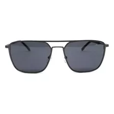 Lentes De Sol Lacoste L194s Silver Metal Navigator 57mm Suns Color Gunmetal/black 033