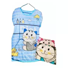 Pijama Camisón Verano Gato Kawaii 