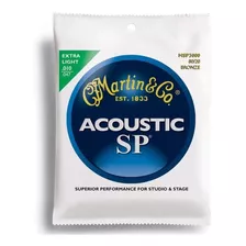 Encordado Martin & Co Msp3000 Sp Acoustic 010 047 G Acustica