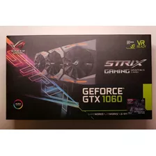 Nueva Asus Rog Strix Geforce Gtx 1060 6gb