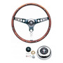 Volante 13 3/4  Negro Para Ford Mustang 1984 - 1991