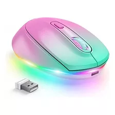 Mouse Seenda Wireless/rosa Gradiente