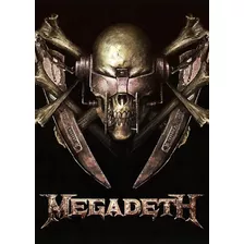 Poster Banda Megadeth 30x42cm Cartaz Rock Plastificado