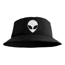 Boné Chapéu Bucket Hat Estampa Alien