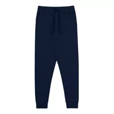 Calça Fico Moletom Felpado Azul Tam. M