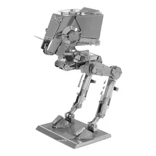 Puzzle 3d De Metal - Star Wars, Vehículo Explorador At-st