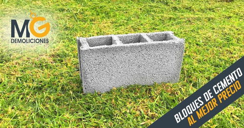 Bloques Cemento 20x20x40 Equipo Completo Block Construcción 