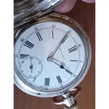 Reloj Antiguo Longines De Bolsillo, Plata Y Oro . Leer Todo 