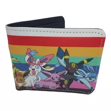 Billetera Eevee Evoluciones Umbreon Espeon Flareon Vaporeon 