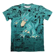 Camisa Camiseta Anime Pokemon Golduck