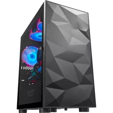 Gabinete Gamer Darkflash Dlm21 Black M-atx Vidrio Templado