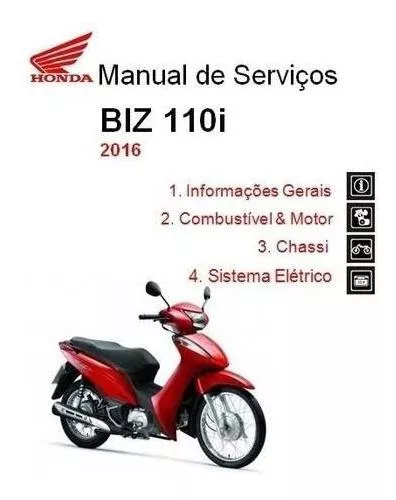 Manual De Serviço Da Biz 110i (2016.2022)