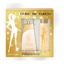  Ulric De Varens Gold-issime Edp + Deo X75ml Estuche 