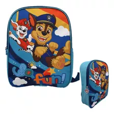 Mochila Pre-escolar Paw Patrol Skye & Chase Marshall