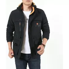 Jaqueta Tática Militar Masculina Windbreaker Coat P