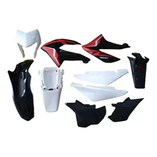 Kit Plasticos Honda Xr 150 2019 Negro C/calcos