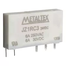 Relé Miniatura 6a 24vcc 1 Rev Jz1rc3 - Metaltex (i)