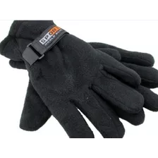 Guantes Polar Doble Interior Abrigado Con Abrojo Adulto