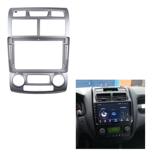 Radio De Coche Fascia De 2 Din Para Kia Sportage 05-10 Dvd S Foto 4