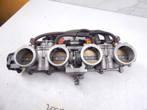 Cuerpo De Inyeccion Honda Cbr 600rr 07-12 Con Tps Inyectores Foto 6