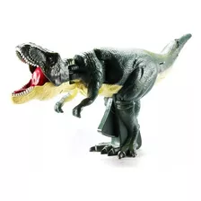 Brinquedo Dinossauro T-rex Mordedor Gatilho Faz Rugido Luz