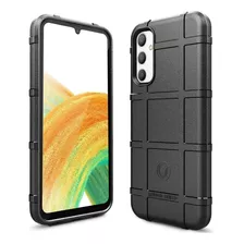 Funda Sucnakp Antigolpes Para Galaxy A34 Negro