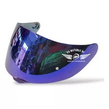 Visor Azul Original Para Cascos Marca Hro 3400/ 514