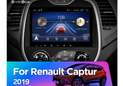 Radio Renault Captur-clio 2g 9puLG Ips Android Auto Carplay Foto 3