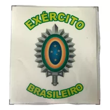 Dois Adesivo Exército Brasileiro Para Vidro - Frete 8,40