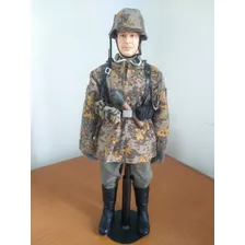 Boneco Soldado Alemão 2ª Guerra - Escala 1/6 - 30 Cm