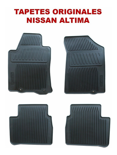 Tapetes Originales Nissan Altima 2002-2017 Uso Rudo Foto 2