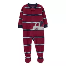 Pijama Pie Micropolar Camión Carters 12m Flaber 