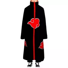 Roupa Naruto Akatsuki Fantasia Cosplay Anime Capa Itachi