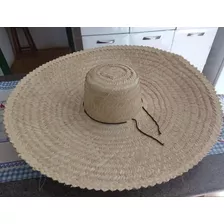 Chapéu Palha Mexicano Sombreiro Chapelão Grande