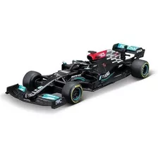 Mercedes Amg W12 F1 2021 #77 Valtteri Bottas, Escala 1:43 Color Negro