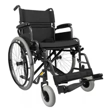 Cadeira De Rodas D400 Em Aço Dobrável Assento 44 Cm Adulto