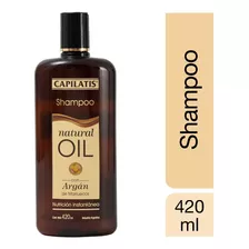 Shampoo Capilatis Natural Oil Con Argán X 420 Ml