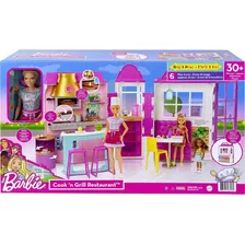 Barbie Playset Restaurante - Mattel Hbb91