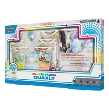 Box Pokémon Coleção Paldea Sprigatito Quaxly Fuecoco Copag